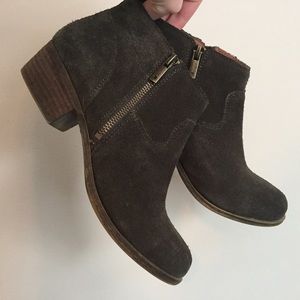 Green Lucky Brand Booties
